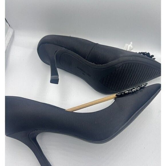 Kenneth Cole New York Women's Pointed-Toe Pump  Romi Starburst Black shoes Med 8 - Picture 9 of 9